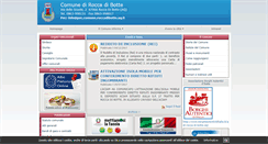 Desktop Screenshot of comune.roccadibotte.aq.it