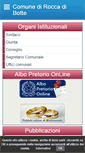 Mobile Screenshot of comune.roccadibotte.aq.it